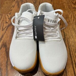 NOBULL White and Tan Court Pickleball Tennis Sneakers NWT